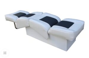 "Back-to Back" dvojsedadlo bielo-antracitové – Obrázok 2