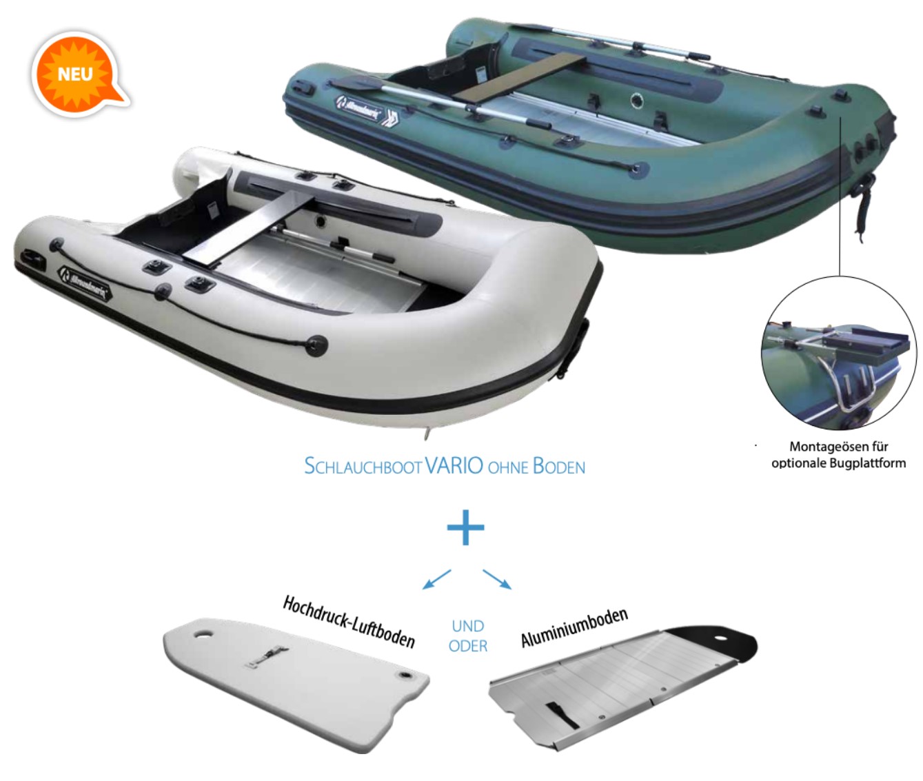 VARIO - modellek változó padlóval