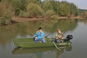 MARINE JON12 GREEN hliníková pramica - 3,70m, 37kg – Obrázok 6