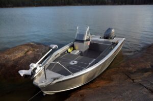 BUSTER M1 2024 motorový čln s bočnou konzolou 4,86 m + YAMAHA F40 FETL – Obrázok 14