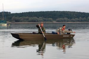 MARINE JON14 GREEN hliníková pramica - 4,30m, 75kg – Obrázok 5