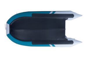 Gladiator CLASSIC B370 AL nafukovací čln s hliníkovou podlahou - bielo-zelený – Obrázok 5