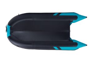 Gladiator CLASSIC B330 AD nafukovací čln vysokotlakovou podlahou - čierno-tyrkysový – Obrázok 5