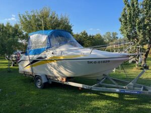 OLYMPIA 570 motorový čln s motorom EVINRUDE E90 - r.v.2012 – Obrázok 5