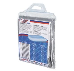 Krycia plachta na nafukovacie člny  250-270 cm, šedá – Obrázok 2