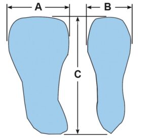 Krycia plachta na motor a hriadeľ 100 x 60 x 200 cm (od 225 HP do 300 HP) – Obrázok 2