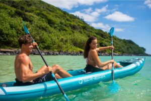 SPINERA HYBRIS 410 nafukovací kajak 410 x 90 cm - 2 miestny – Obrázok 7