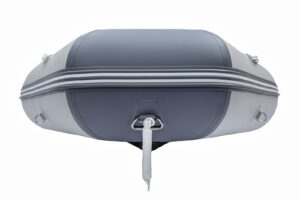 Gladiator AK280 nafukovací čln so skladacou drevenou podlahou - šedo-šedý – Obrázok 6