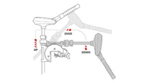 YAMAHA M26 elektromotor 50 lbs - variabilná ýchlosť, digitálny maximizér, merač batérie – Obrázok 5