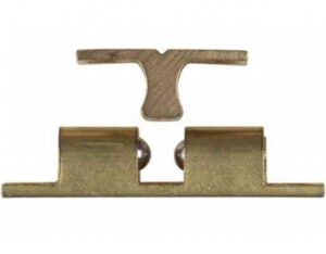 Guličkový mosadzný zámok - záražka dverí – Obrázok 2