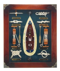 Obraz - Námorné uzly 32 x 38 cm