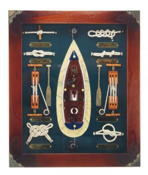 Obraz - Námorné uzly 32 x 38 cm – Obrázok 1