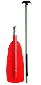 Skladacie hliníkové pádlo červené 150 cm, Ø 30 mm