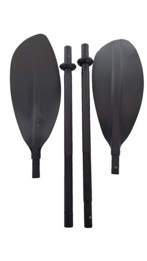 Hliníkové dvojpádlo 4 dielne, rozoberateľné - 220 cm – Obrázok 2