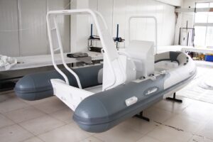 Gladiator Rib 590 AL nafukovací čln šedý s konzolou – Obrázok 6