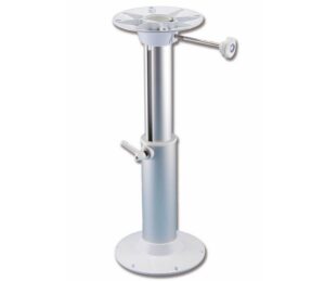 Teleskopický podstavec pod sedadlo 40-60 cm biely – Obrázok 1