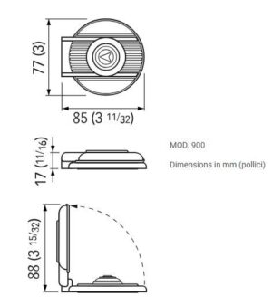 QUICK "DOWN" ovládač kotevného navijáku čierny – Obrázok 2