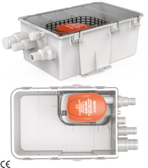 Odsávacie čerpadlo pre sprchu 334 x 215 x 11,5 mm, 3A, 12V – Obrázok 1