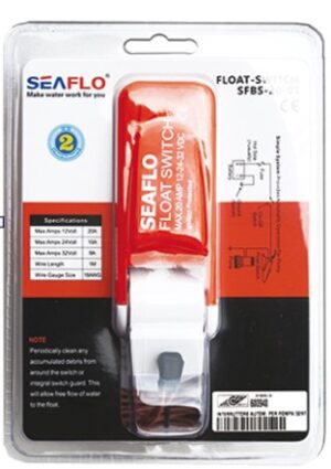 SEAFLO Plavákový spínač pre bilge pumpu – Obrázok 2