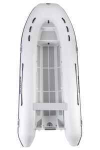 QUICKSILVER 420 ALU Rib s pevnou podlahou biely