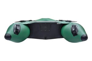 Gladiator AK340 nafukovací čln so skladacou drevenou podlahou - zelený – Obrázok 2