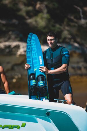 Jobe Allegre 67" Combo Waterskis Red - combo lyže – Obrázok 7