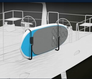 Držiak SUP dosky - DELUX súprava – Obrázok 1