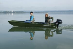 MARINE JON12 GREEN hliníková pramica - 3,70m, 37kg – Obrázok 7