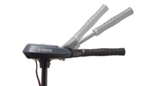 YAMAHA M26 elektromotor 50 lbs - variabilná ýchlosť, digitálny maximizér, merač batérie – Obrázok 7