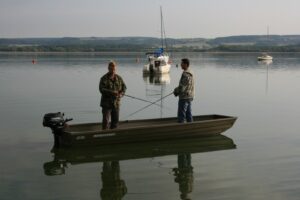 MARINE JON14 GREEN hliníková pramica - 4,30m, 75kg – Obrázok 8