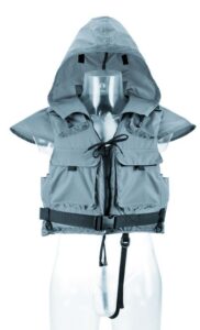 ALLROUNDMARIN Plávacia vesta pre rybárov 40-70 kg