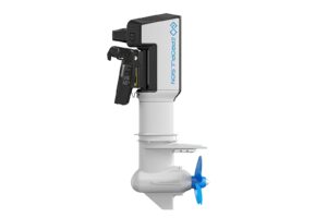 EPROPULSION X12 S - elektromotor 12 kW/16 HP s krátkou nohou na diaľkové ovládanie – Obrázok 2