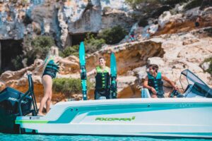 Jobe Allegre 67" Combo Waterskis Red - combo lyže – Obrázok 8