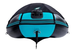 Gladiator Active C330 AD nafukovací čln s vysokotlakovou podlahou - čierno-tyrkysový – Obrázok 4