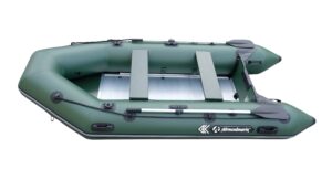 ALLROUNDMARIN AS-SAMBA 330 Nafukovací čln s hliníkovou podlahou - zelený – Obrázok 4