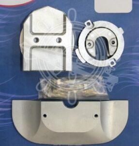 Hliníkový anódový set pre MERCRUISER ALPHA ONE GEN II