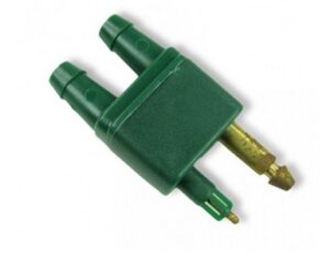 Benzínová prípojka OMC s dvomi vývodmi - samec – Obrázok 1