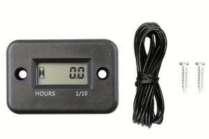 Digitálny LCD otáčkomer a počítadlo motohodín