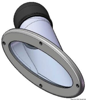 Pár bočných reflektorov s halogénovéu žiarovkou 12V - nerez – Obrázok 3