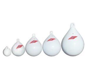 Guľový fender biely - rôzne veľkosti – Obrázok 1