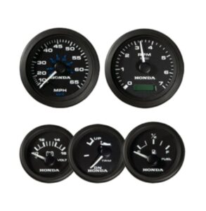 Honda - Set palubných prístrojov- čierny číselník