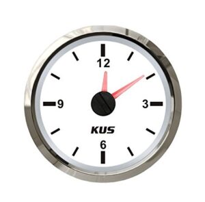 KUS analógové hodiny - biele – Obrázok 1