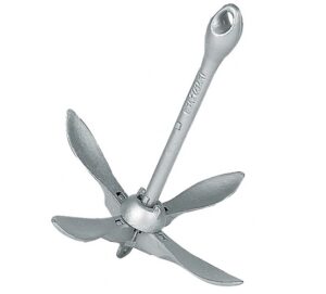 Kotva skladacia štvorramenná pozinkovaná 15 kg – Obrázok 1