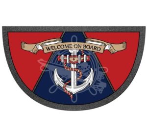 Lodná rohožka s motívom kotvy 400 x 680 mm – Obrázok 1