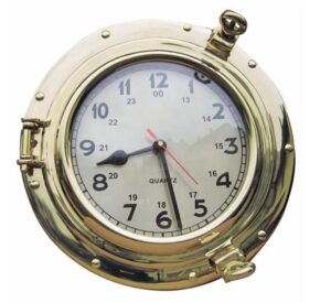 Nástenné hodiny - lodné okno Φ 18 / 28,5 cm – Obrázok 1