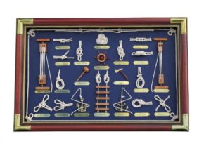 Obraz - Námorné uzly 60 x 40 cm – Obrázok 1