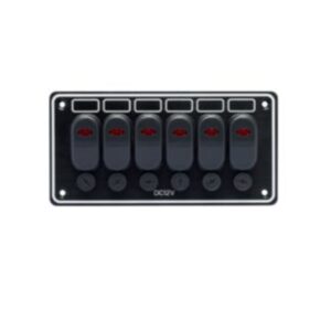 Ovládací panel so 6 spínačmi – Obrázok 1