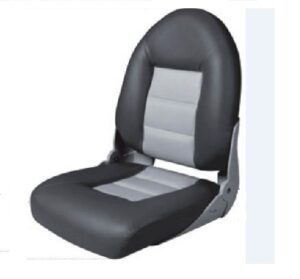 Polstrované sedadlo HIGH BACK -sivo -antrazitové – Obrázok 1