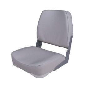 Polstrované skladacie sedadlo Ancona  - sivé