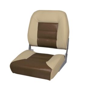 Polstrované skladacie sedadlo MIAMI - pieskovo-hnedé – Obrázok 1
